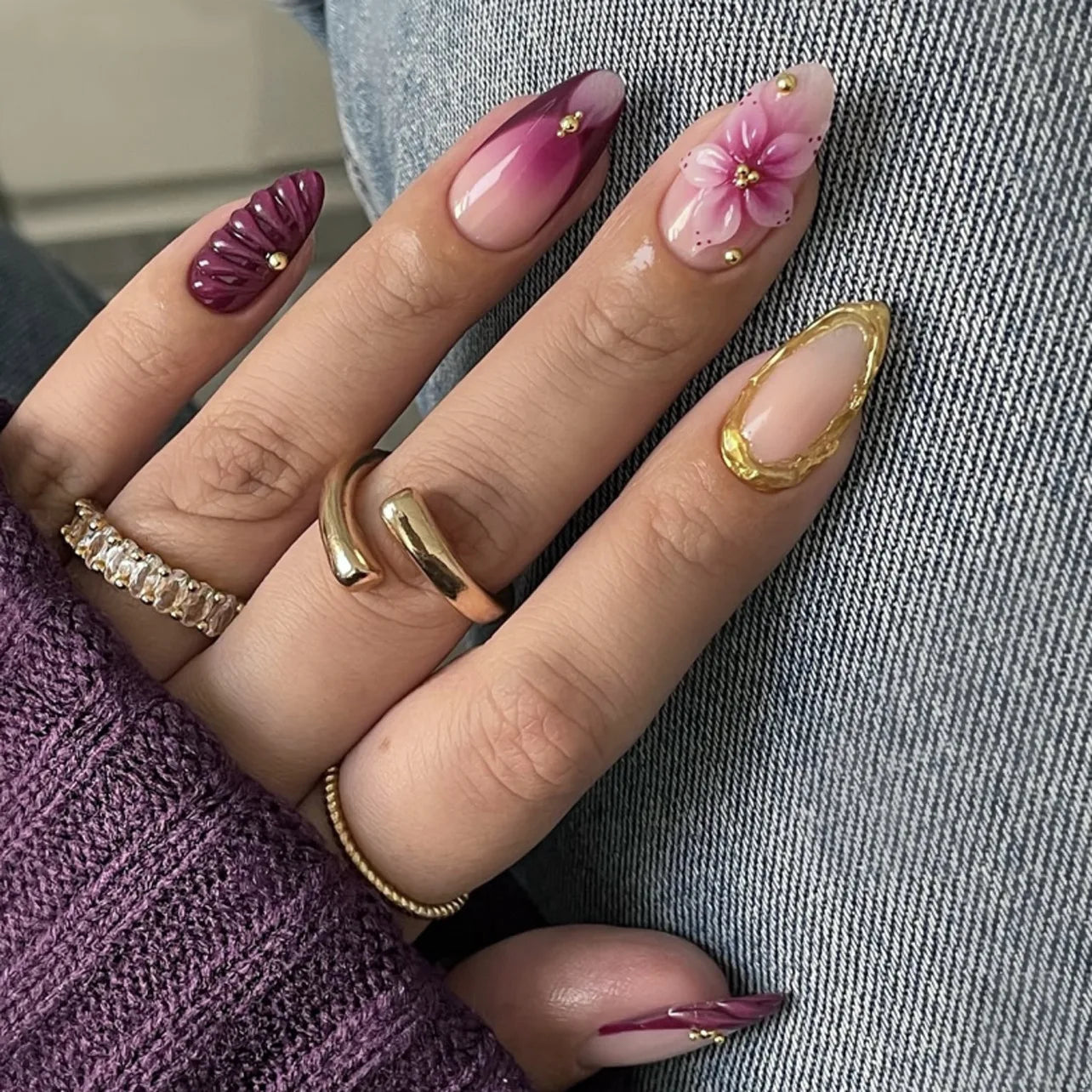 Almond Nails