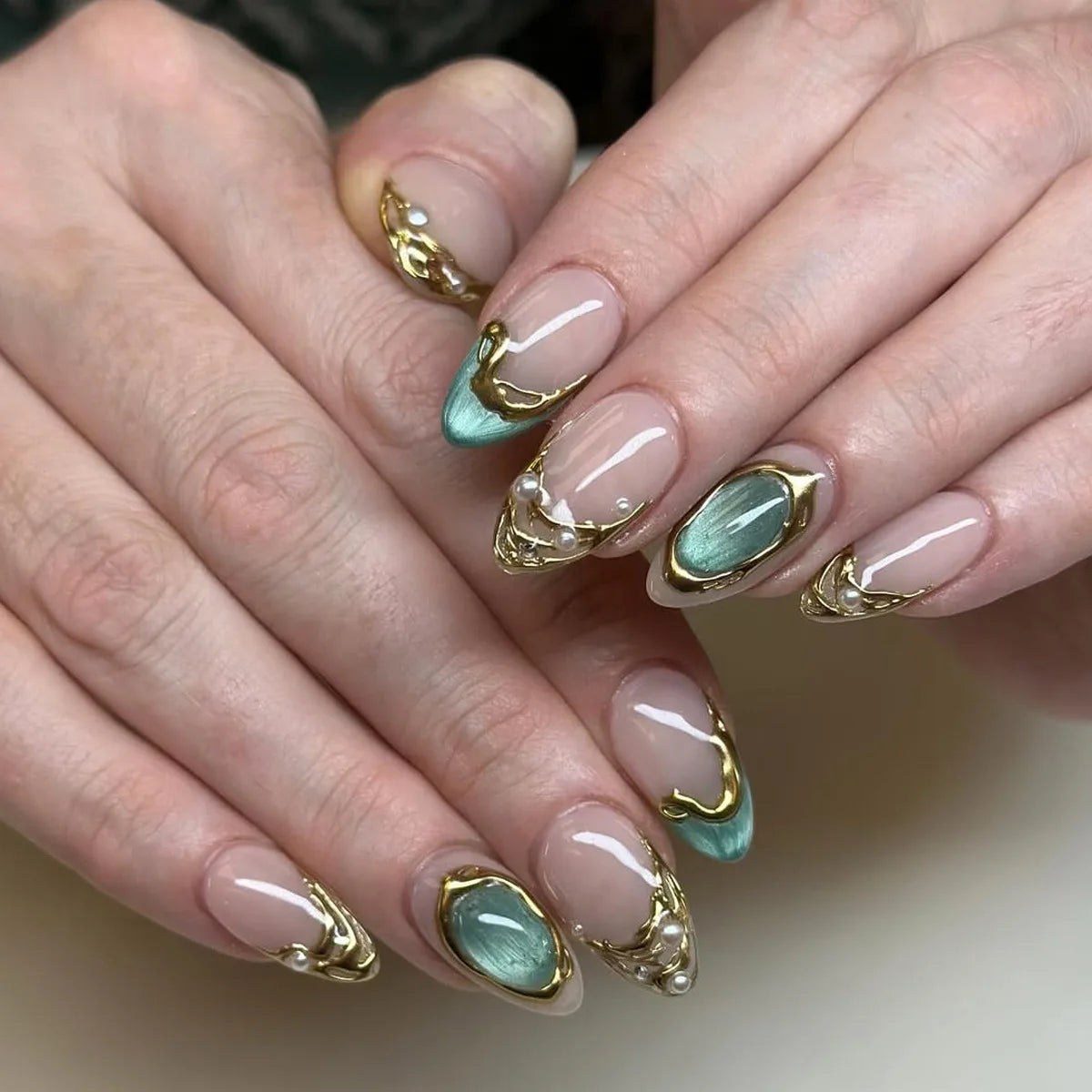 Almond Nails