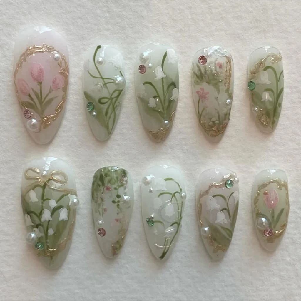 Almond Nails